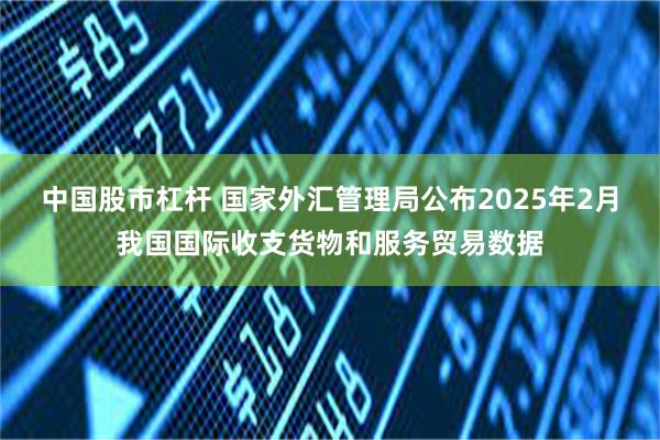 中国股市杠杆 国家外汇管理局公布2025年2月我国国际收支货物和服务贸易数据