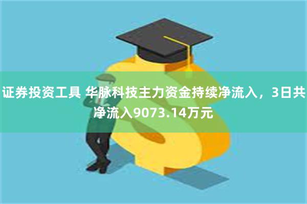 证券投资工具 华脉科技主力资金持续净流入，3日共净流入9073.14万元