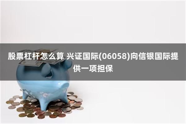 股票杠杆怎么算 兴证国际(06058)向信银国际提供一项担保