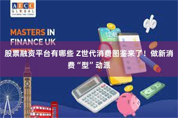 股票融资平台有哪些 Z世代消费图鉴来了！做新消费“型”动派