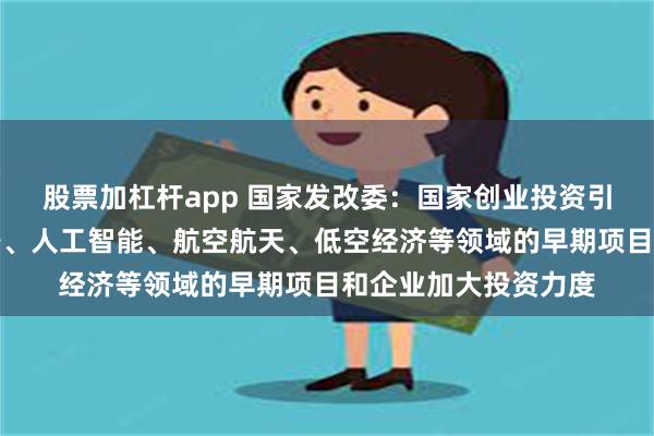 股票加杠杆app 国家发改委：国家创业投资引导基金将对集成电路、人工智能、航空航天、低空经济等领域的早期项目和企业加大投资力度